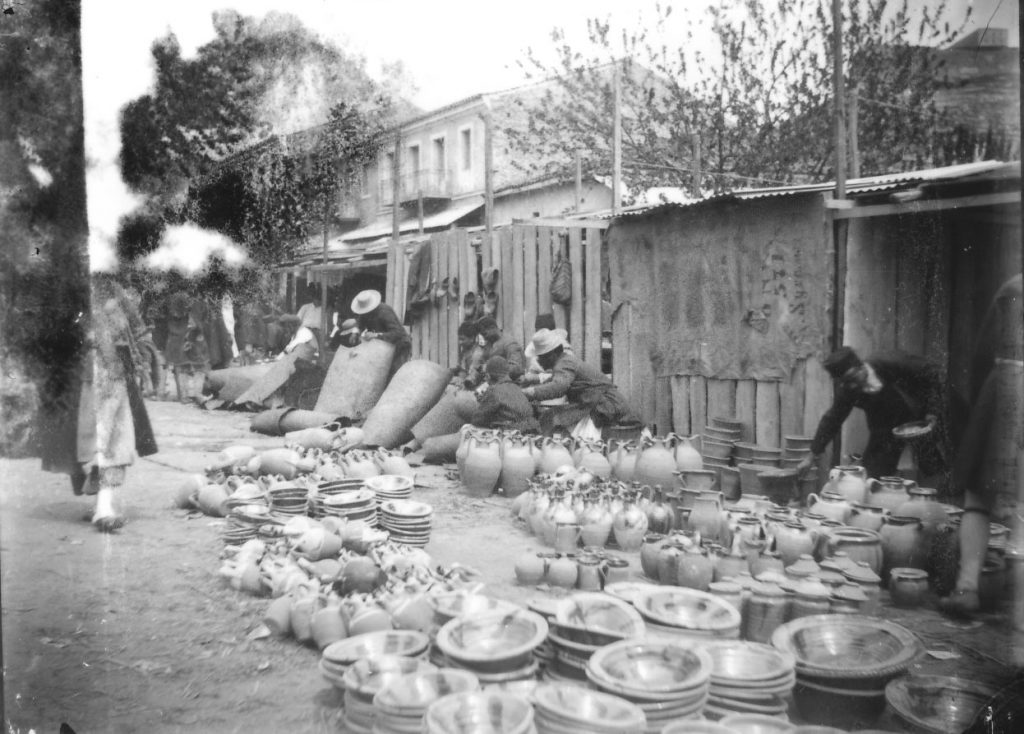 Πλατεία Σιταγοράς Πλατεία Πάρκου τώρα Λαμία Ελλάδα αρχές 20ού αιώνα. Ταύτιση Παν. Σωτηρίου από το Αρχείο William J. Woodhouse | Lamianow.gr