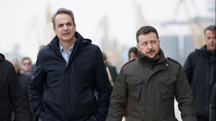 mitsotakis zelinski | Lamianow.gr